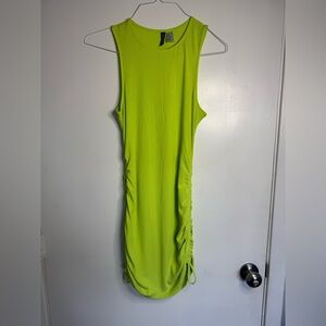 Divided Lime Green Bodycon Mini Dress 💚  Size Small 💚